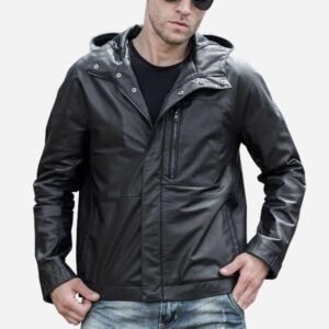 Men's Real Cowhide Leather Jacket