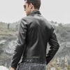 Black Leather Jacket For Men