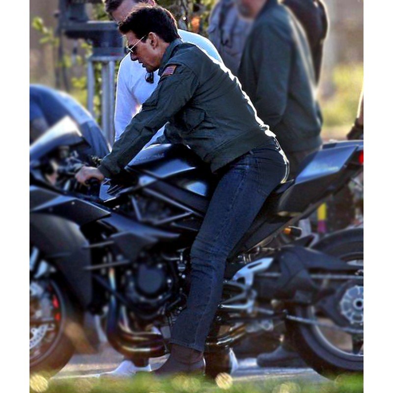 Tom Cruise Top Gun 2 Maverick Bomber Jacket - Image 18