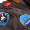 Tom Cruise Top Gun Aviator Leather Jacket - Image 17