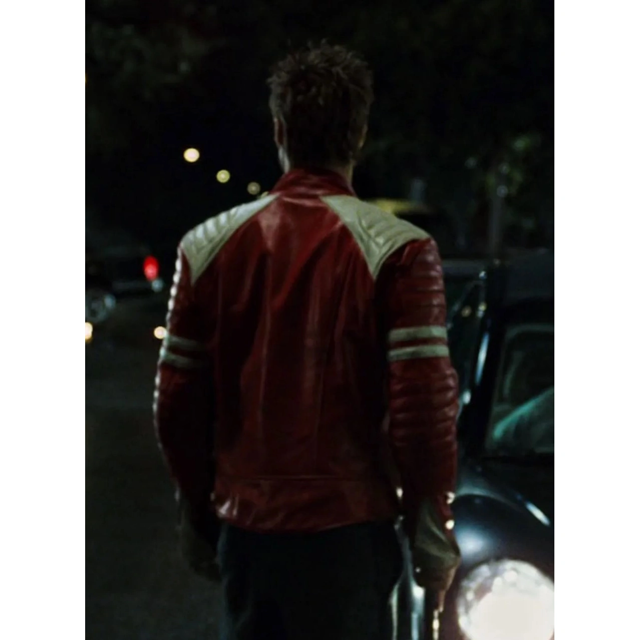 Brad pitt fight club cafe racer jacket