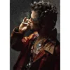 Brad pitt fight club leather jacket