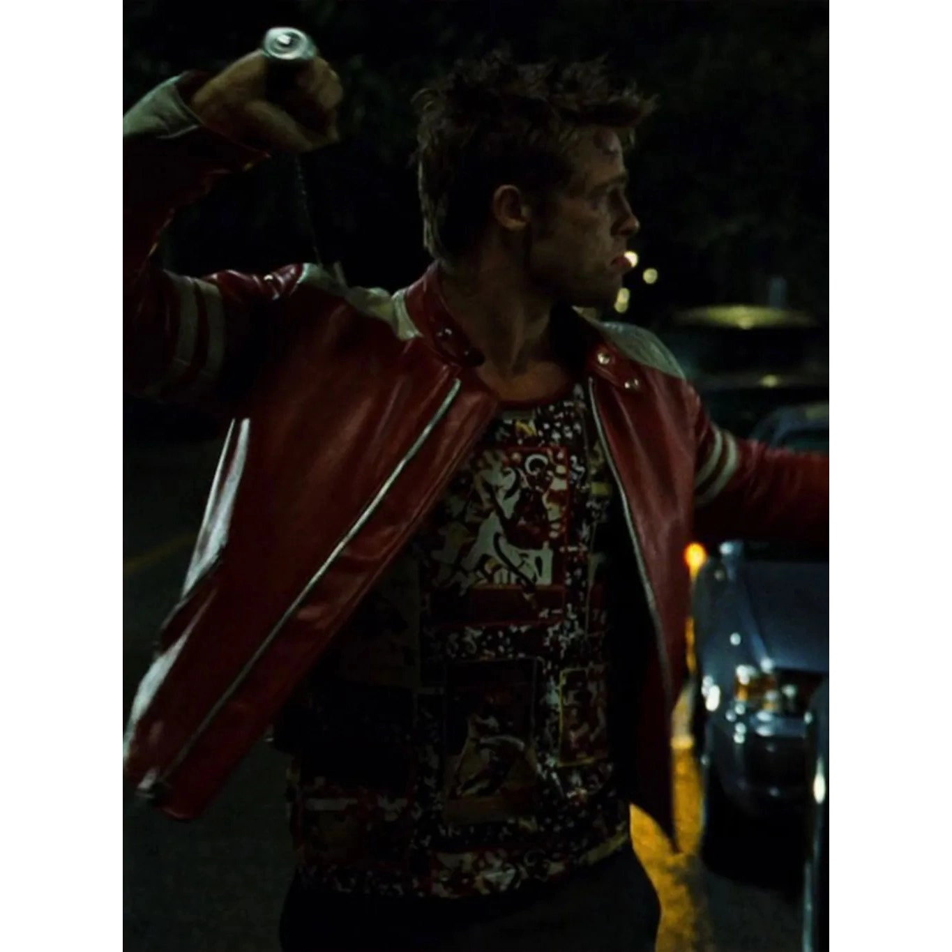 Fight club leather jacket