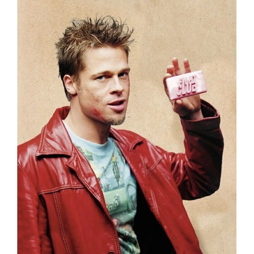 Fight club tyler durden leather jacket