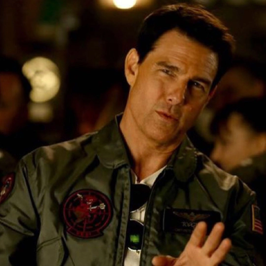 Tom cruise green cotton jacket