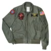 Tom cruise top gun 2 green jacket