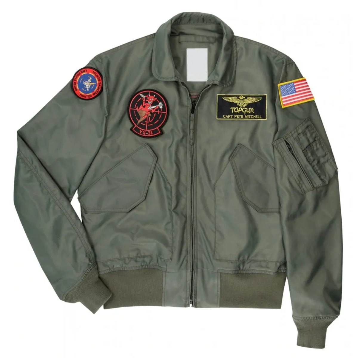 Tom cruise top gun 2 green jacket