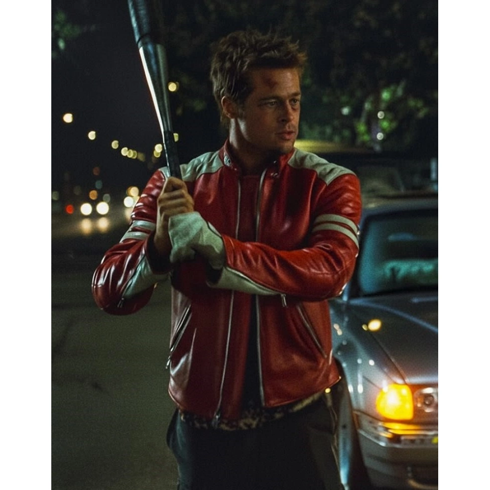 Tyler durden jacket biker