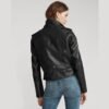 Womens Black Biker Jacket