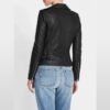 Rave Black Women Leather Jacket