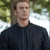 Chris Evans Avengers Endgame Black Leather Jacket
