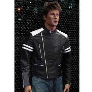 Tyler durden jacket black biker