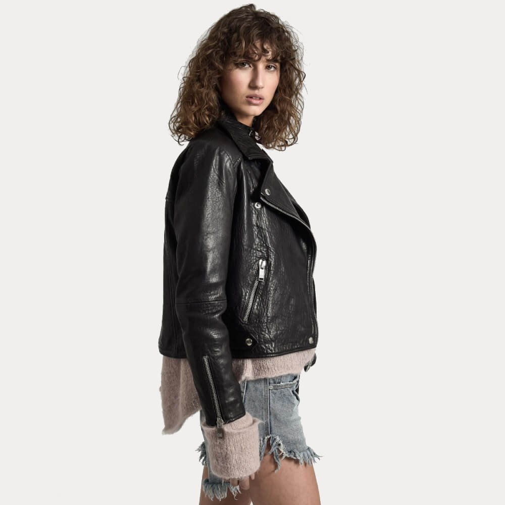 Superior Textured Leather Jacket - Image 4
