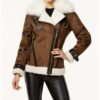 womens shearling jacket