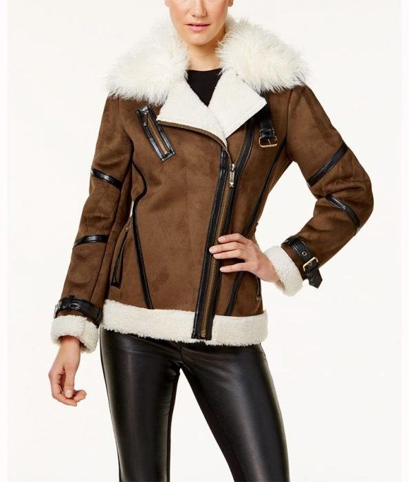 womens shearling jacket