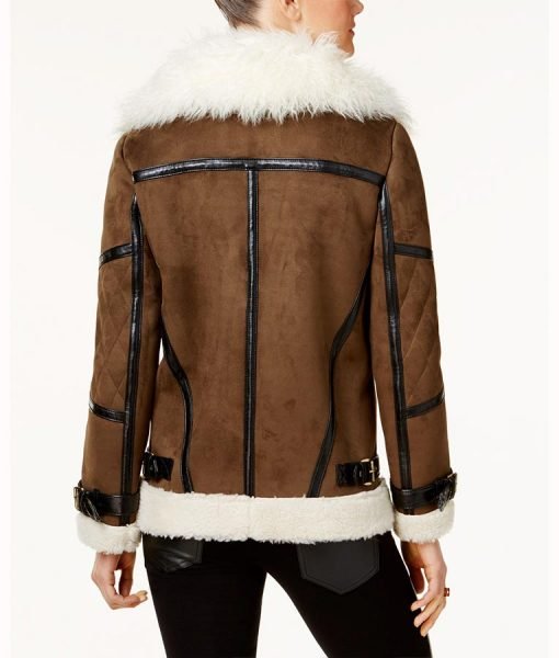 womens shearling jacket