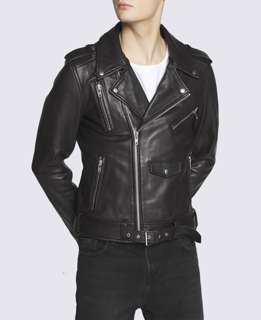Black-Biker-Leather-Jacket-For-Men
