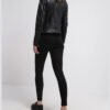 Callie Black Genuine Cafe Racer Leather Jacket