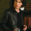 Ian Somerhalder - The Vampire Desire Leather Jacket Back