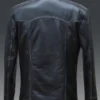 Brad Pitt Fight Club Black Leather Jacket - Image 2