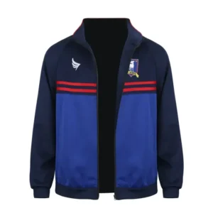 Ted Lasso Jason Sudeikis Blue Track Jacket