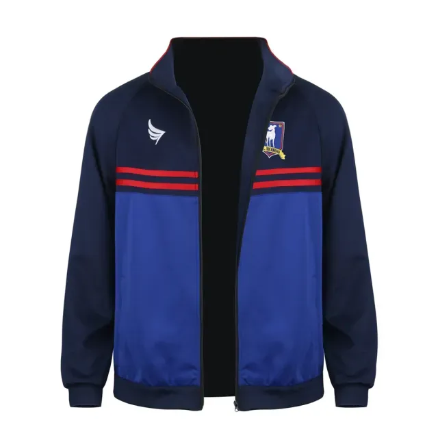 Ted Lasso Jason Sudeikis Blue Track Jacket