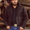 Cole Hauser Yellowstone Rip Wheeler Black Jacket