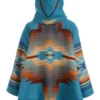 Kelly Reilly Yellowstone Beth Dutton Blue Coat back