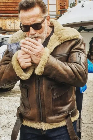 Mens B3 Aviator RAF Sheepskin Leather Jacket - The Leather Jacketer