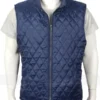 Yellowstone John Dutton Blue Quilted Vest TheLeatherJacketer 001