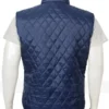 Yellowstone John Dutton Blue Quilted Vest TheLeatherJacketer 002