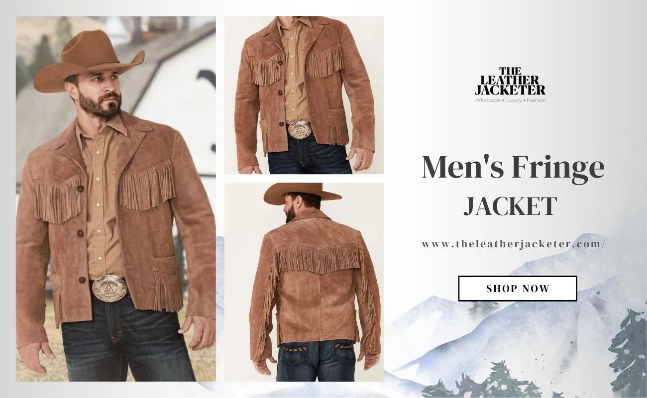 Men Fringe Jacket
