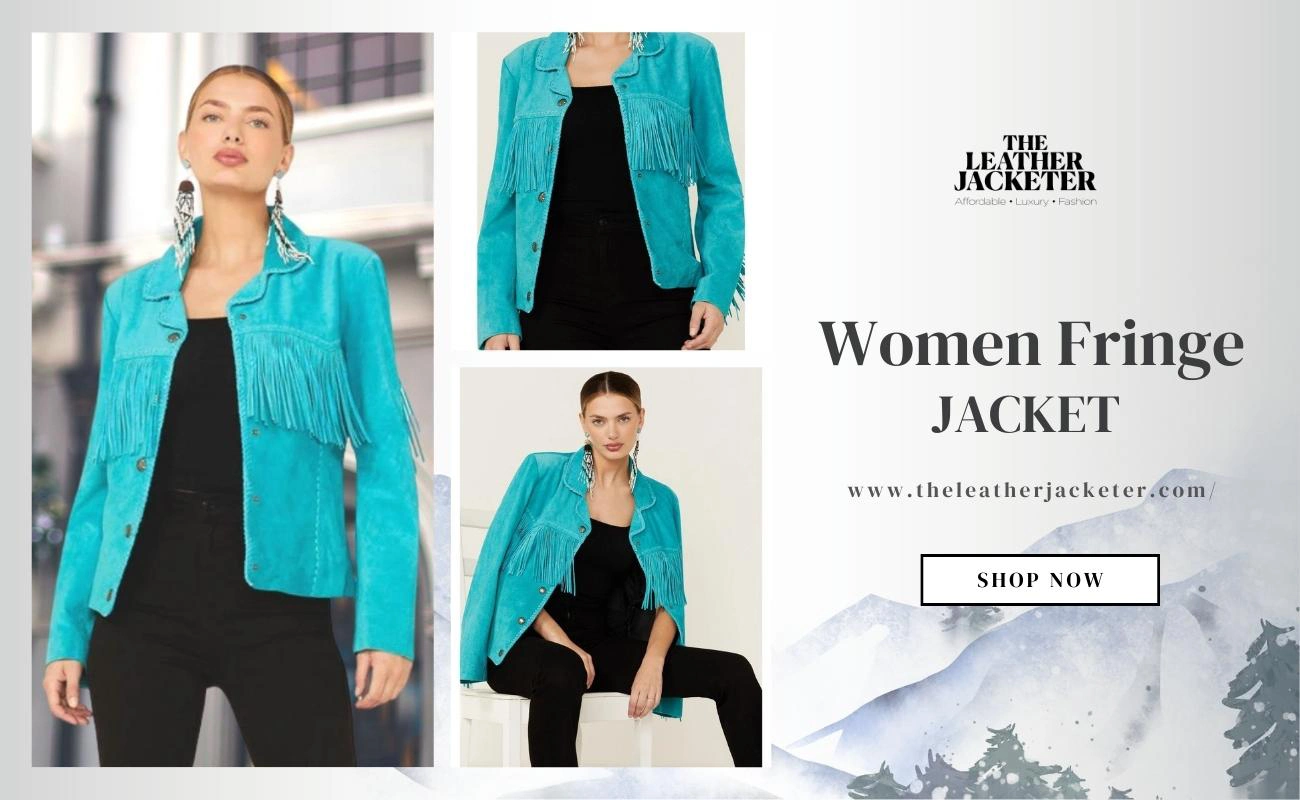Women Fringe Jacket