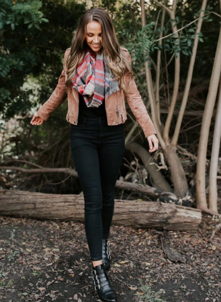 Valentines day suede jacket