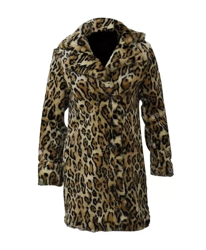 Beth Dutton Cheetah Print Coat Yellowstone TheLeatherJacketer 003