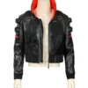 Cyberpunk 2077 Jackie Welles Bomber Leather Jacket TheLeatherJAcketer 002