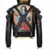 Cyberpunk 2077 Jackie Welles Bomber Leather Jacket TheLeatherJAcketer 003