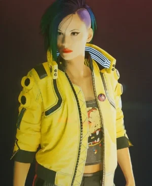 Cyberpunk 2077 Judy Yellow Jacket
