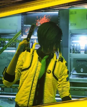 Cyberpunk 2077 Judy Yellow Jacket TheLeatherJacketer 001