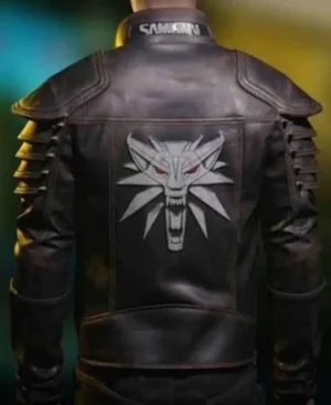 Cyberpunk 2077 Samurai Wolf School Leather Jacket TheLeatherJacketer 001
