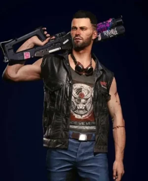 Cyberpunk 2077 V Nomad Leather Vest