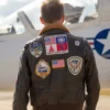 Top Gun-2 Bomber Shearling Leather Flight Jacket - Image 2