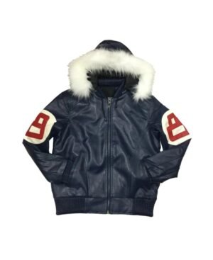 three color * ball Leather jacket By The Leather Jacketer