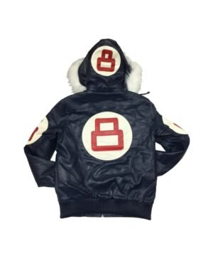three color * ball Leather jacket By The Leather Jacketer