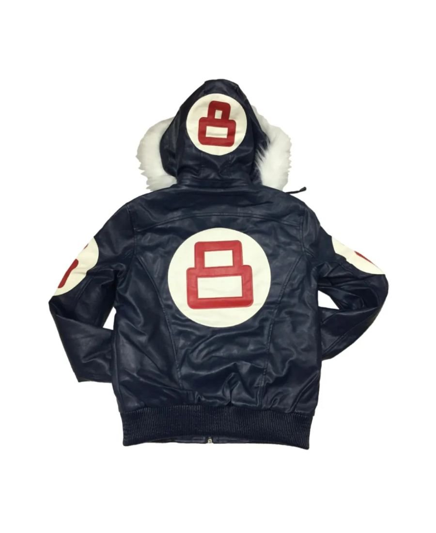 three color * ball Leather jacket By The Leather Jacketer
