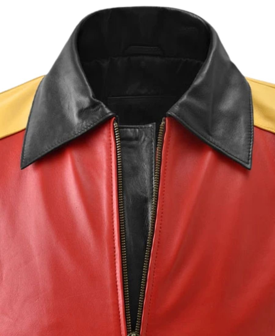 Original David Puddy 8 Ball Leather Jacket