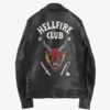 Hellfire Club Black Biker Leather Jacket (2)