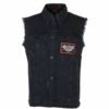 Stranger Things Eddie Munson Black Denim Vest (2)