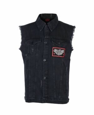 Stranger Things Eddie Munson Black Denim Vest (2)
