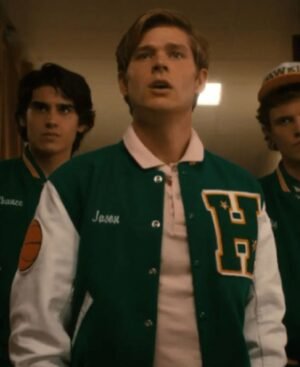 Stranger Things S4 Green BaseBall Varsity Jacket (1)